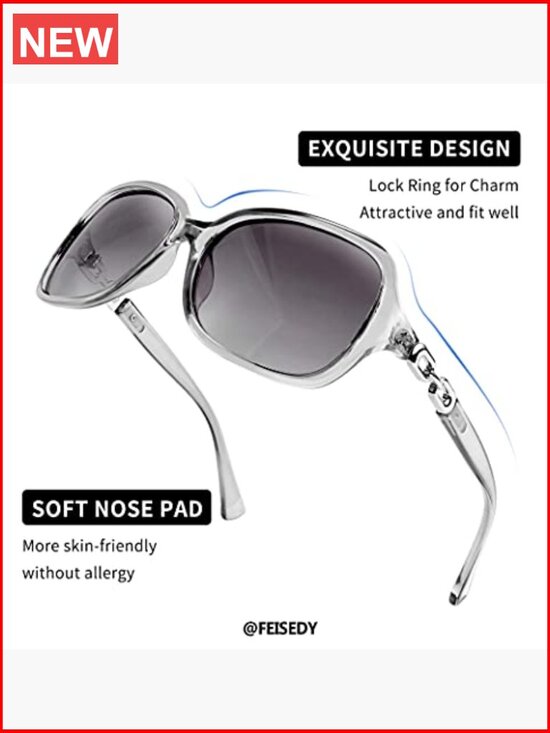 Vintage Square Polarized Sunglasses for Women UV400 Travel Driving main image 4